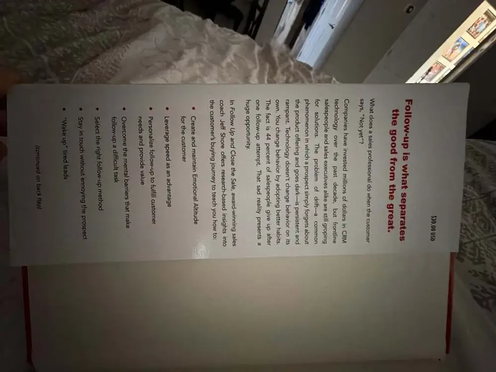 Follow Up and Close the Sale